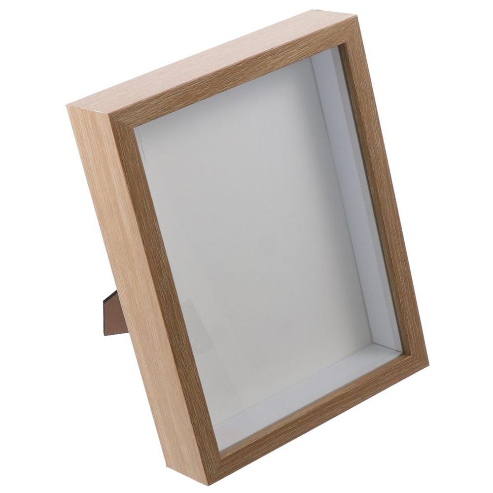 Durable Multi-size Shadow Box  - Engraved Wood Frame recension och pris