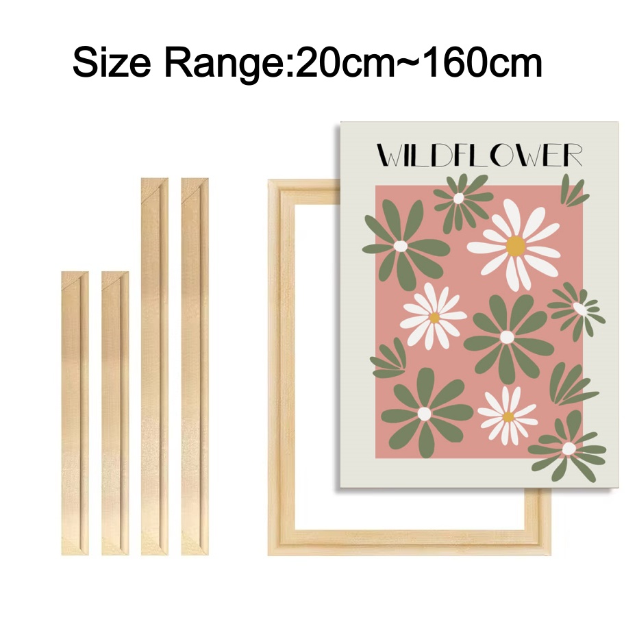 20-160cm DIY Wooden Picture Fr - Engraved Wood Frame recension och pris